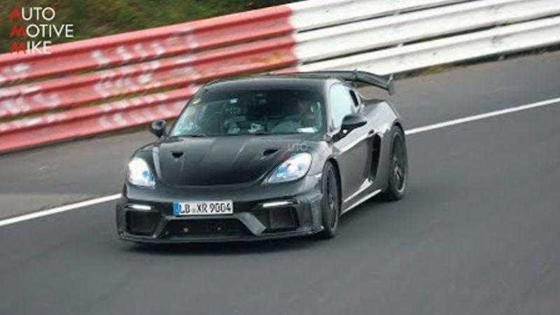 Porsche Cayman GT4 RS, Nürburgring’de Piste Çıktı