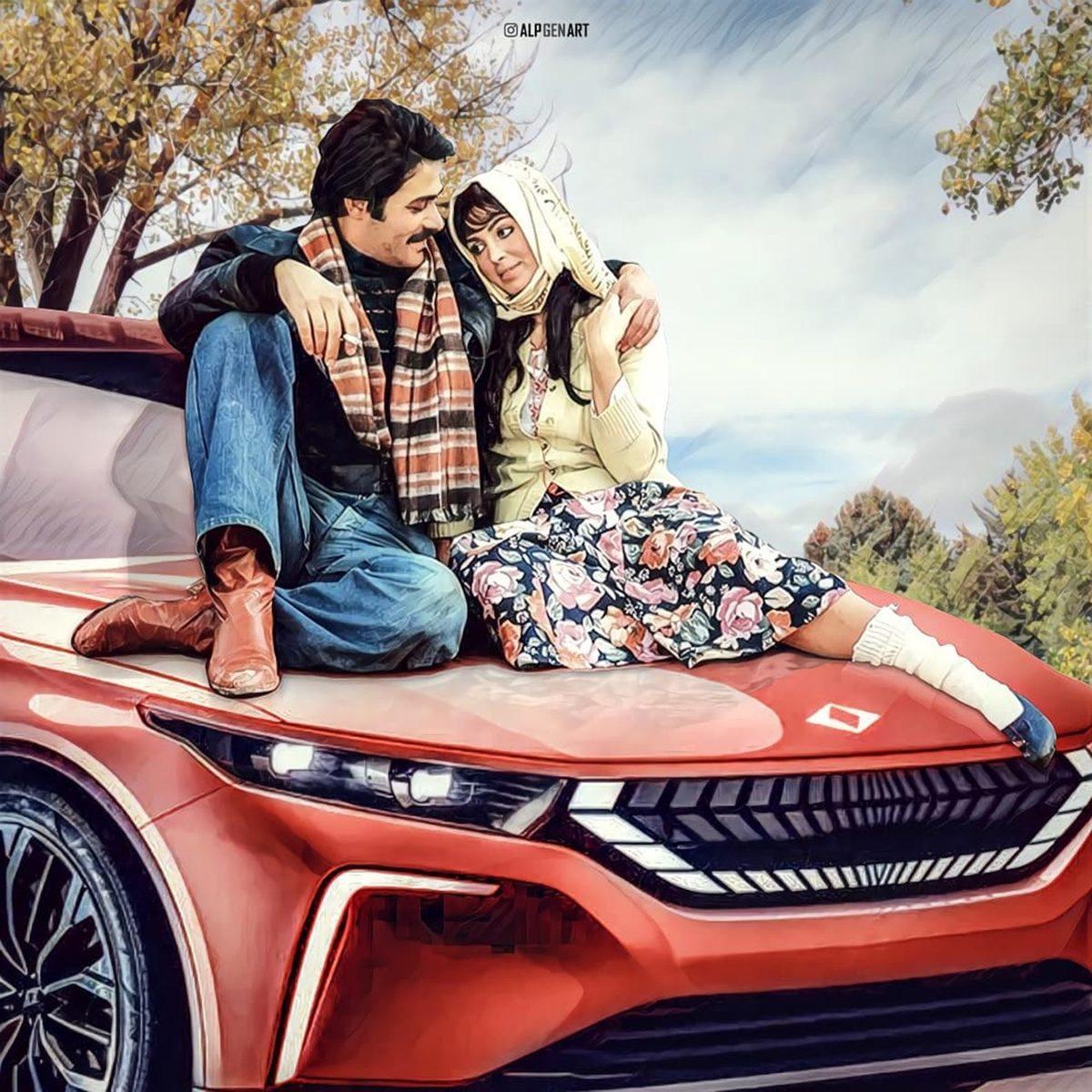 Zaman Kayması: Yeşilçam Filmlerdeki İkonik Araba Sahnelerinin Yerinde Togg Olsaydı Nasıl Görünürdü?