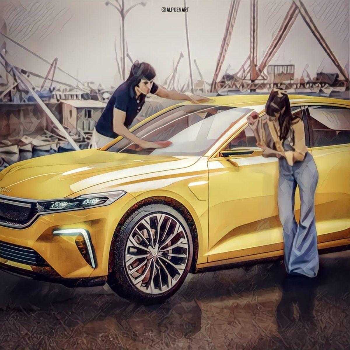 Zaman Kayması: Yeşilçam Filmlerdeki İkonik Araba Sahnelerinin Yerinde Togg Olsaydı Nasıl Görünürdü?