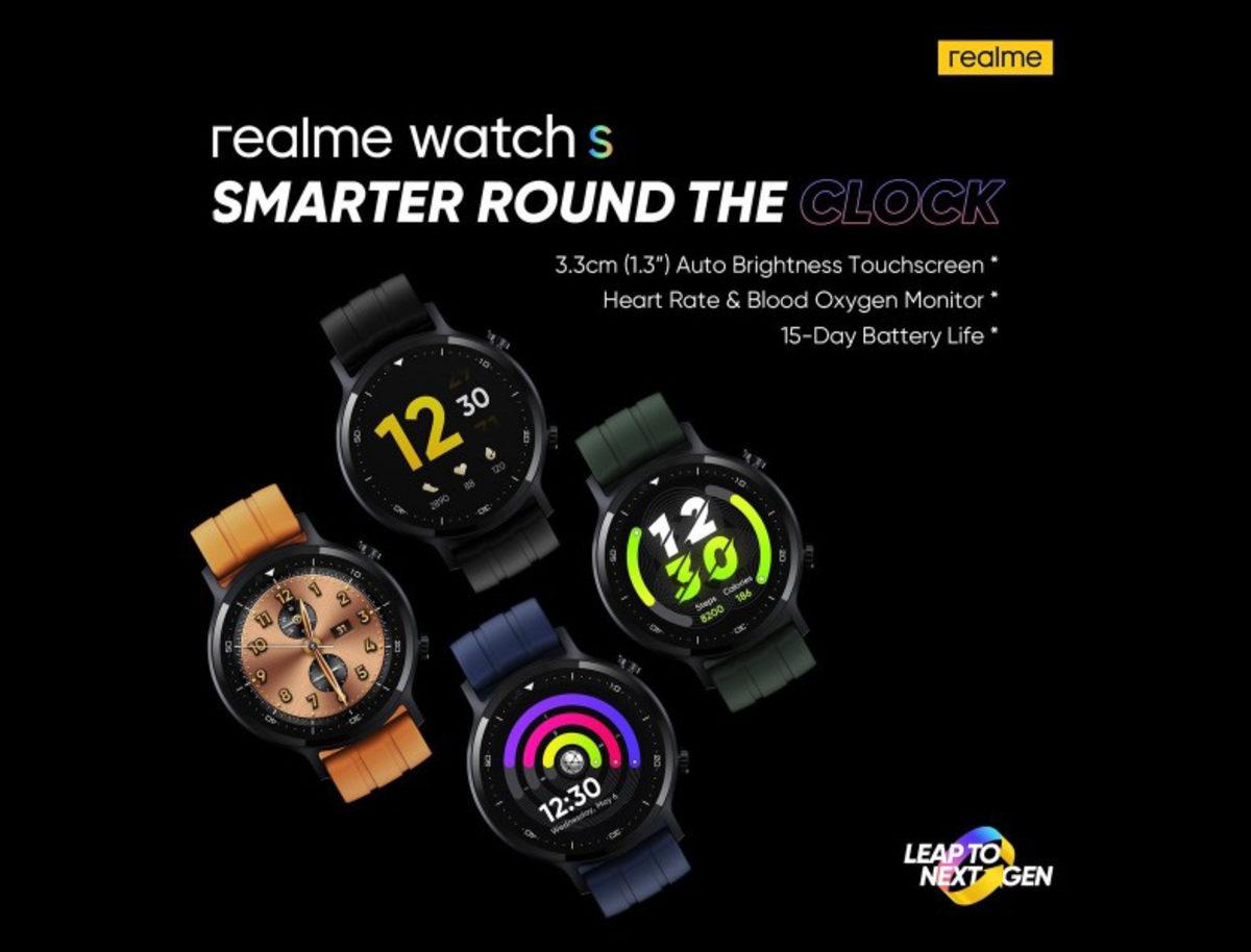 realme, 15 Gün Pil Ömrüne Sahip Yeni Akıllı Saati realme Watch S’i Tanıttı