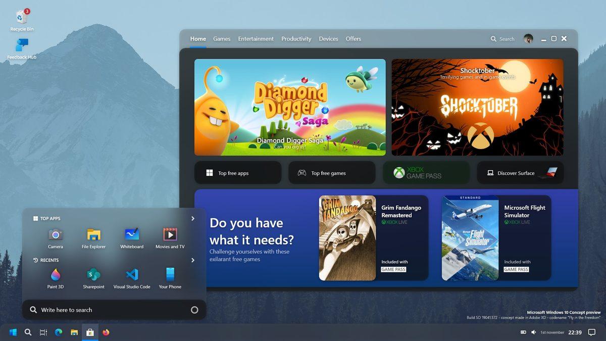 Windows 10’u Çok Daha ’Modern’ Hale Getiren Konsept