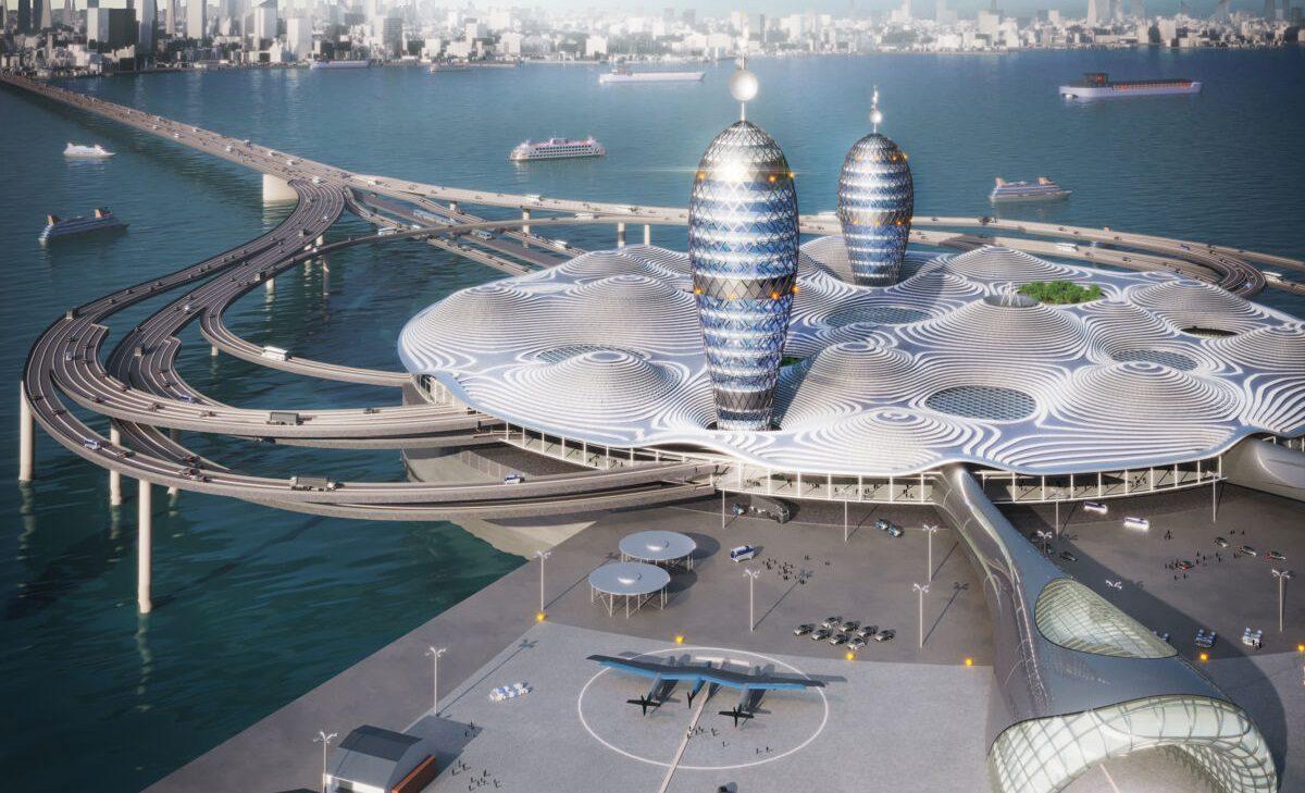 Tek Kelimeyle Muhteşem Görünen Japon Uzay İstasyonu Konsepti