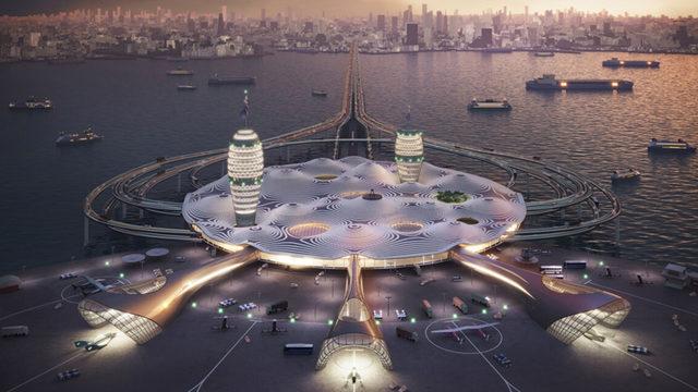 Tek Kelimeyle Muhteşem Görünen Japon Uzay İstasyonu Konsepti