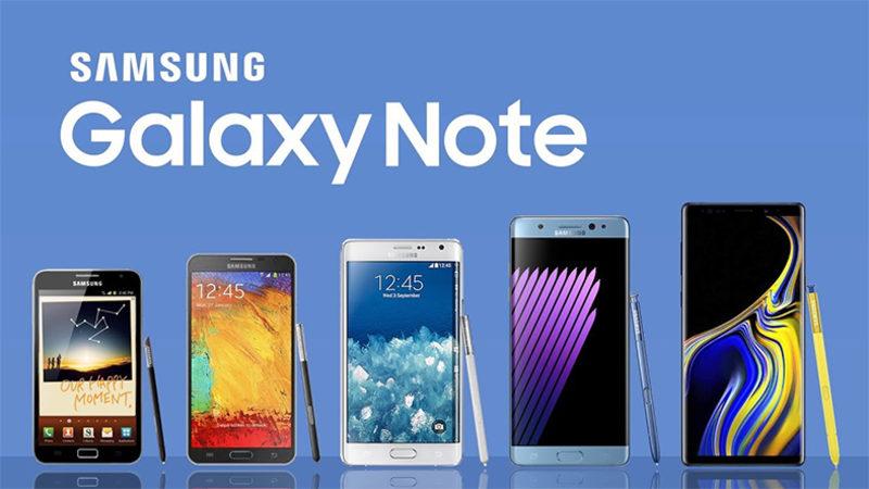 Samsung Galaxy Note Serisinin Dünden Bugüne Evrimi