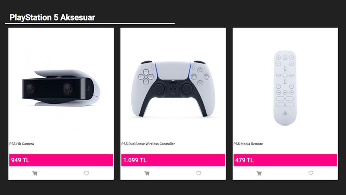 Sony’nin PS5 Kontrolcüsü ve Diğer PS5 Aksesuarları Ön Siparişe Açıldı (Türkiye Fiyatları Belli Oldu)