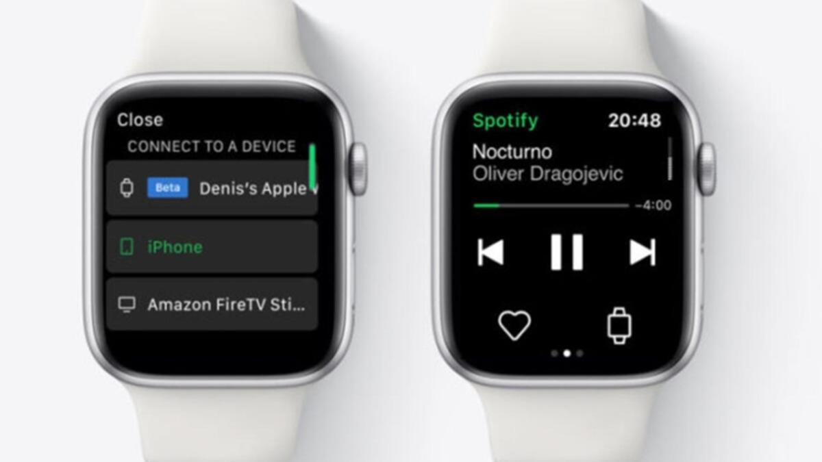 Apple Watch Üzerinden iPhone Olmadan da Spotify Dinleyebileceksiniz