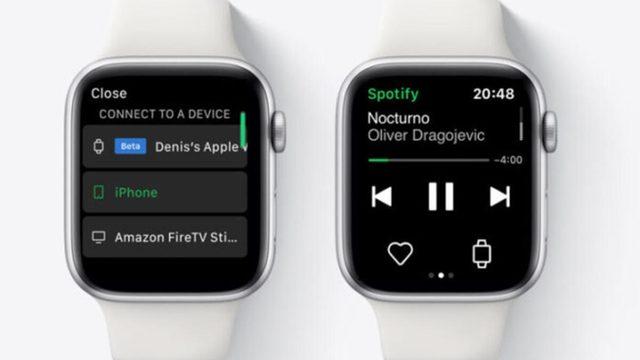 Apple Watch Üzerinden iPhone Olmadan da Spotify Dinleyebileceksiniz