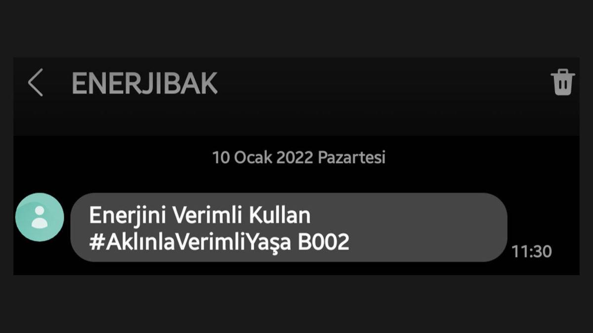 Enerji Bakanlığı’ndan Vatandaşlara Önemli Mesaj: Enerjini Verimli Kullan