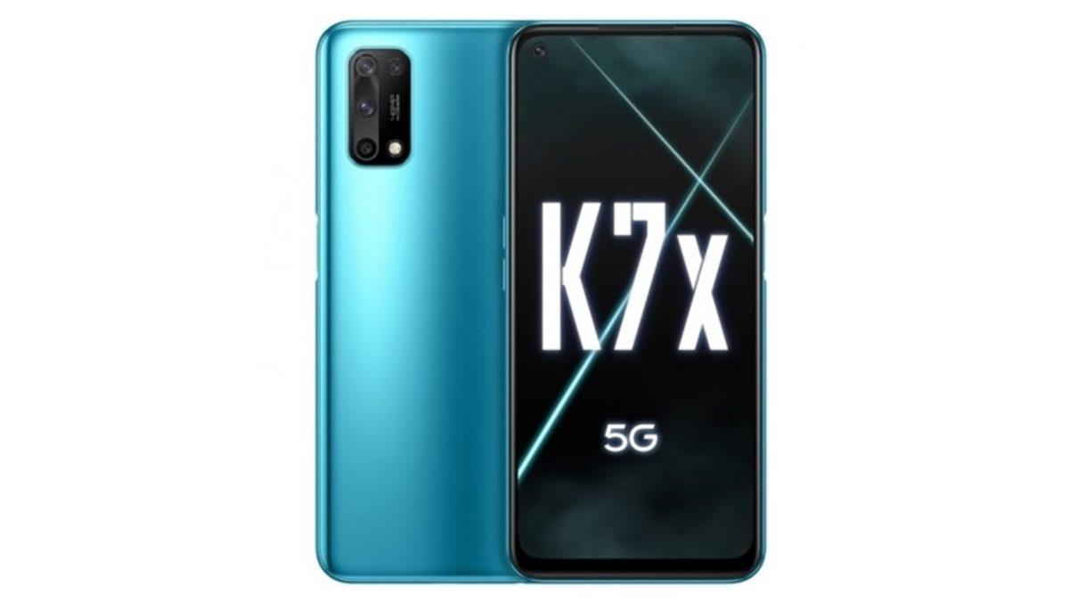 OPPO K7x, Realme V5 5G’nin İsim Değiştirmiş Hali Olarak Tanıtıldı