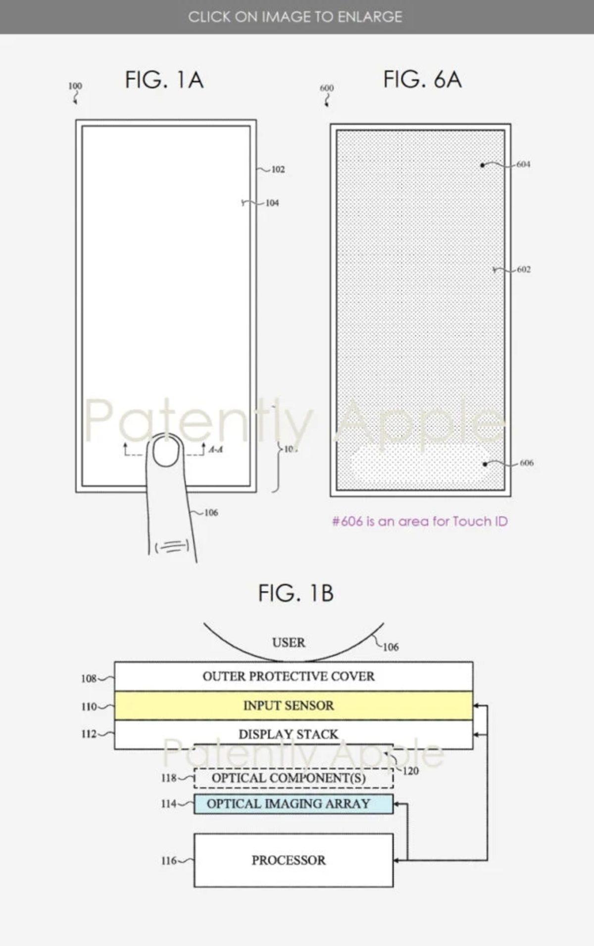Çentiklere Veda Yaklaşıyor: Apple’ın Yeni Ekrana Gömülü Touch ID Patenti Göründü
