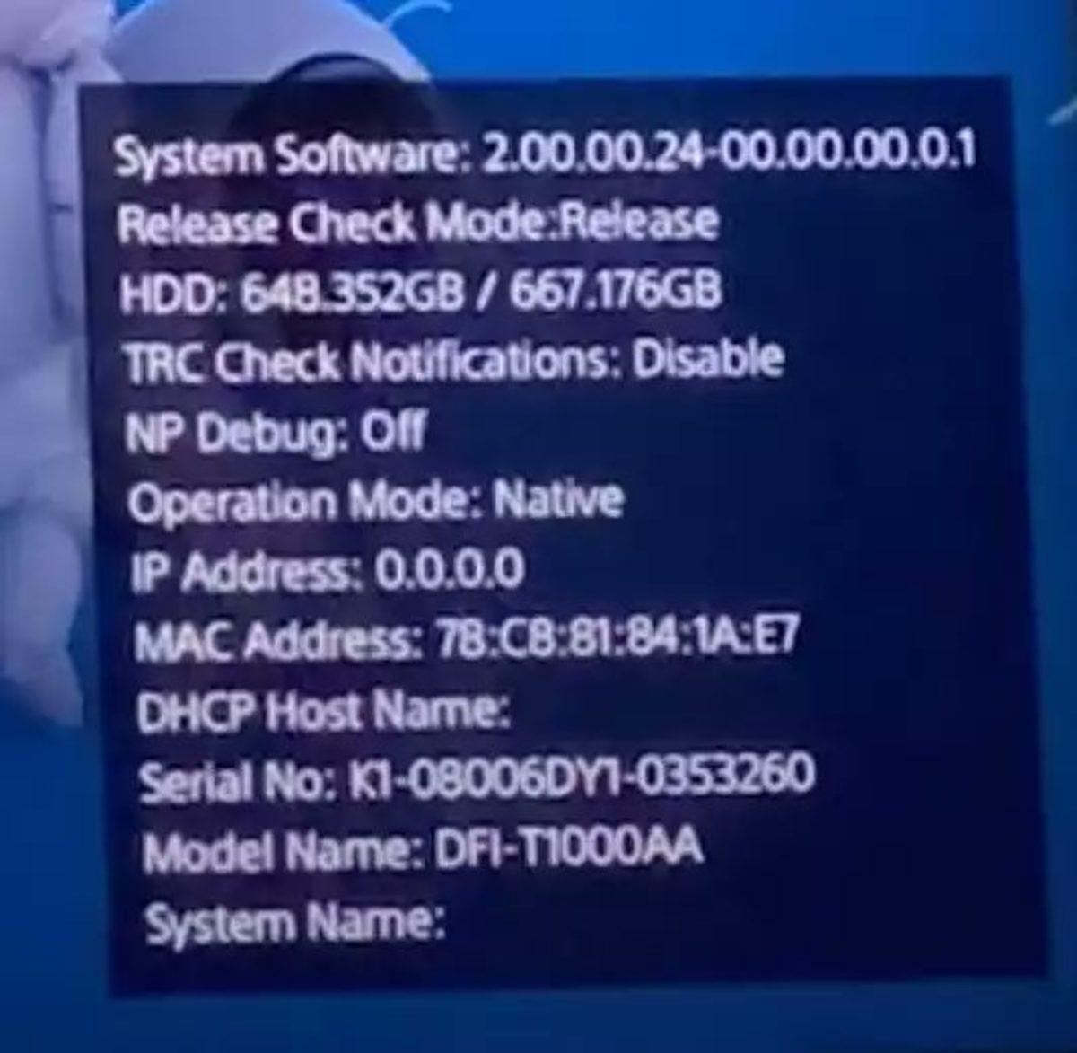 PlayStation 5’in 667 GB Kullanılabilir Alan Sunacağını Gösteren Garip Paylaşım