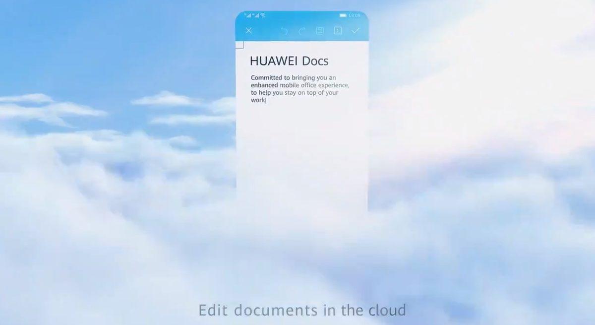 Huawei, Microsoft Office ve Google Docs’a Rakip Olacağı Huawei Docs’u Duyurdu