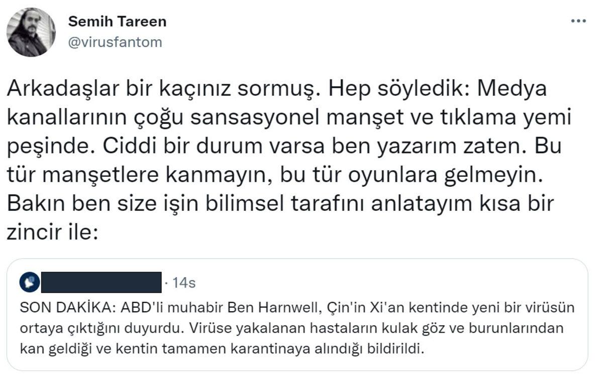 Çin’de Ağızdan Burundan Kan Getiren Yeni Bir Virüs Görüldüğü İddia Edildi: Peki Böyle Bir Virüs Gerçekten Var mı?