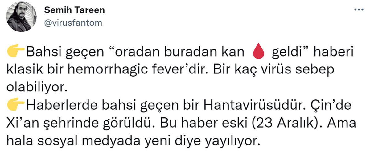 Çin’de Ağızdan Burundan Kan Getiren Yeni Bir Virüs Görüldüğü İddia Edildi: Peki Böyle Bir Virüs Gerçekten Var mı?