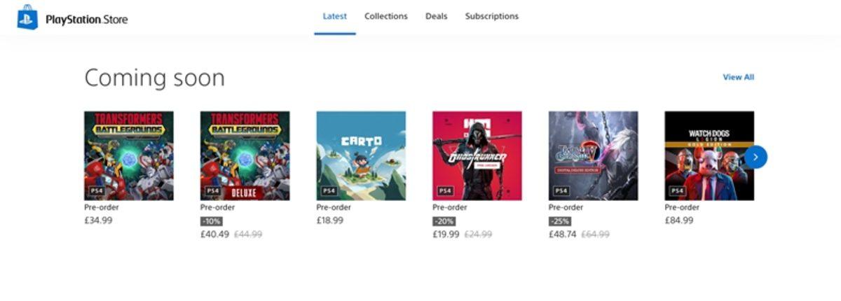 Sony, Yeni PlayStation Store’da Oyun İsimlerini Göstermediği Tuhaf Eksikliği Giderdi