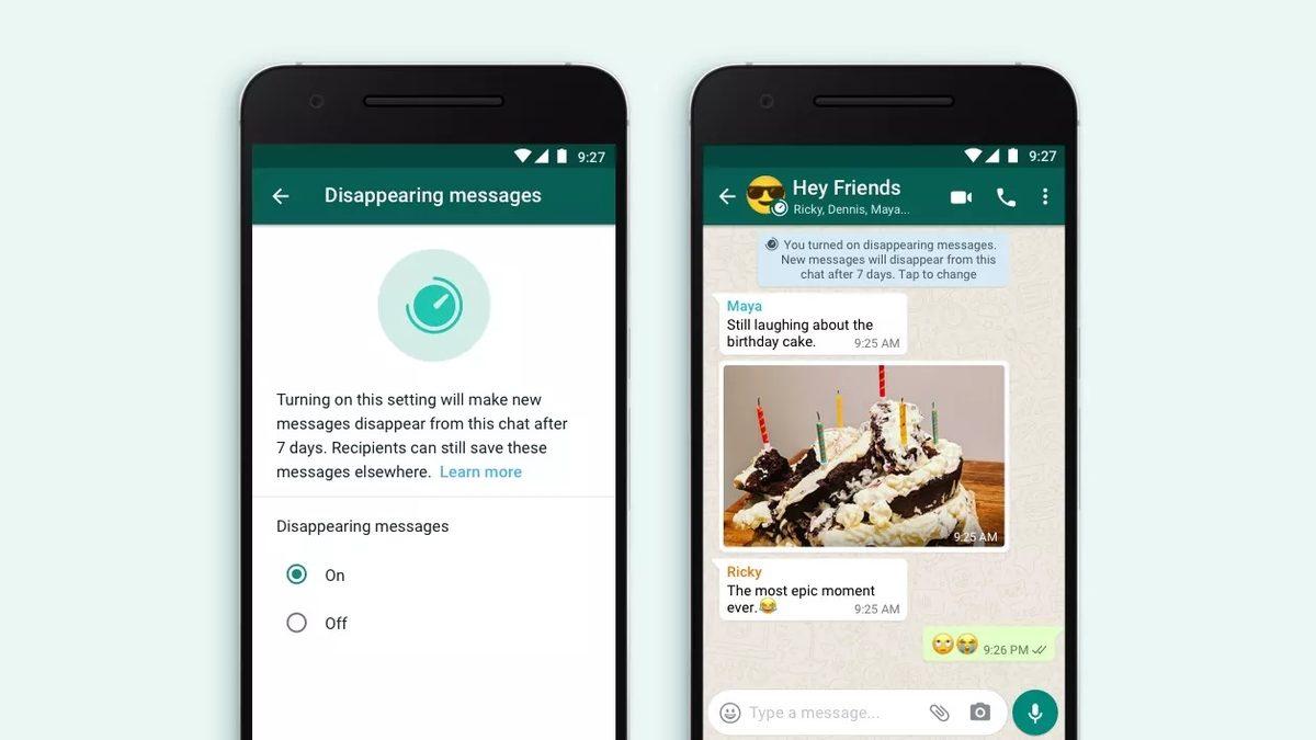 WhatsApp, Kaybolan Mesajlar Özelliğini Yeni Eklentilerle Geliştirmeye Devam Ediyor