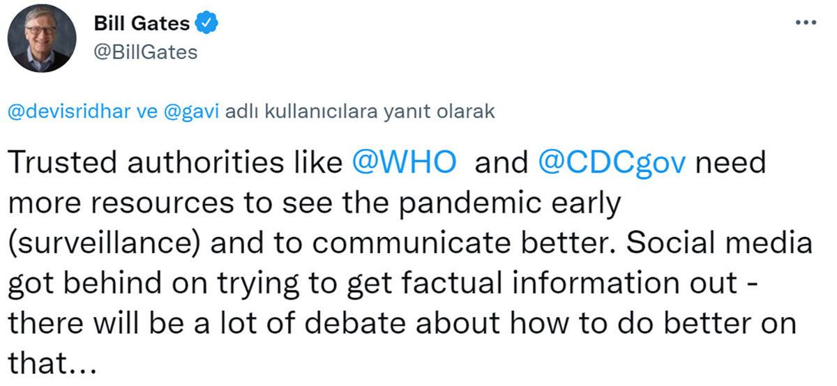 Bill Gates’ten Salgının Ne Zaman Biteceği Hakkında Yeni Açıklama