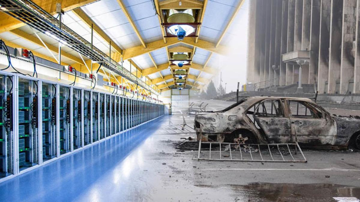 Milyonlarca Dolar Zarar Söz Konusu: Madenciliğin Cenneti Kazakistan, Kripto Para Dünyasını Nasıl Alt Üst Etti?