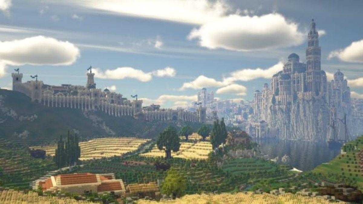 Minecraft’ta Bir Ekip 10 Yılda Orta Dünya’yı İnşa Etti
