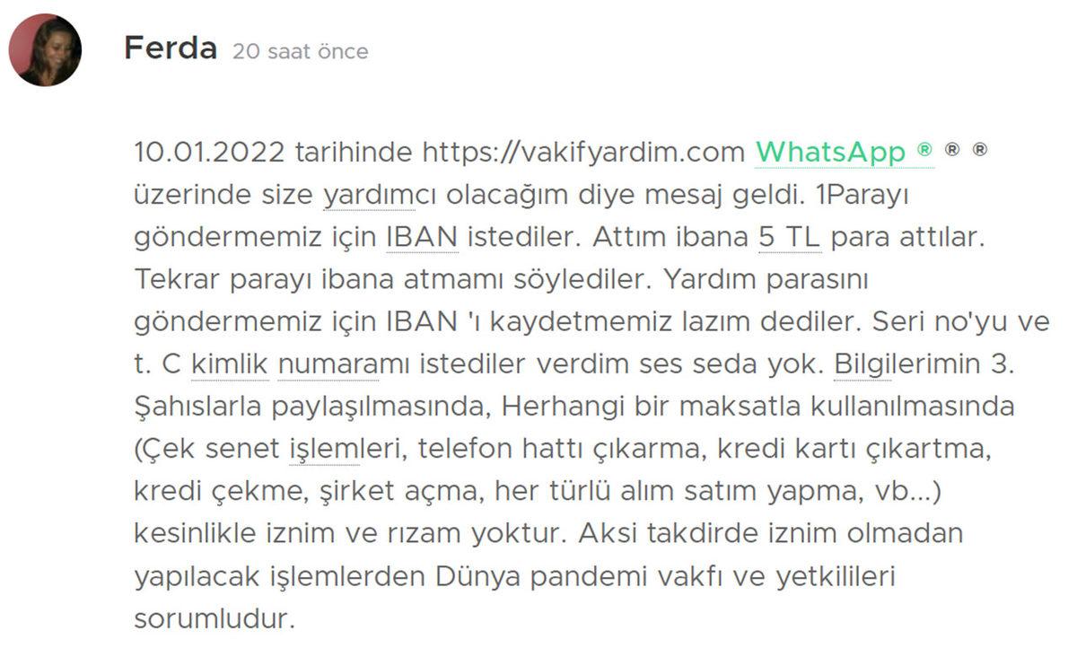 WhatsApp’tan Gelen ’Dünya Pandemi Vakfı’ Mesajlarına Dikkat: Yardım Adı Altında Tüm Bilgileriniz İşte Böyle Çalınıyor!