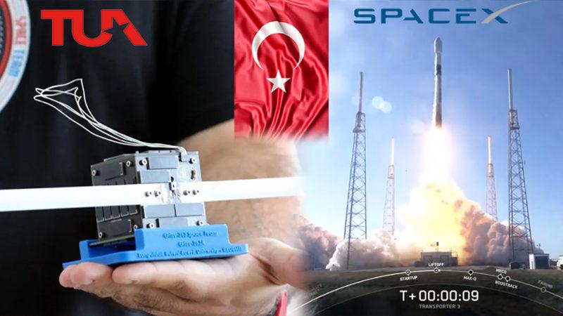 Türkiye’nin İlk Cep Uydusu ’Grizu-263A’ SpaceX Tarafından Uzaya Fırlatıldı