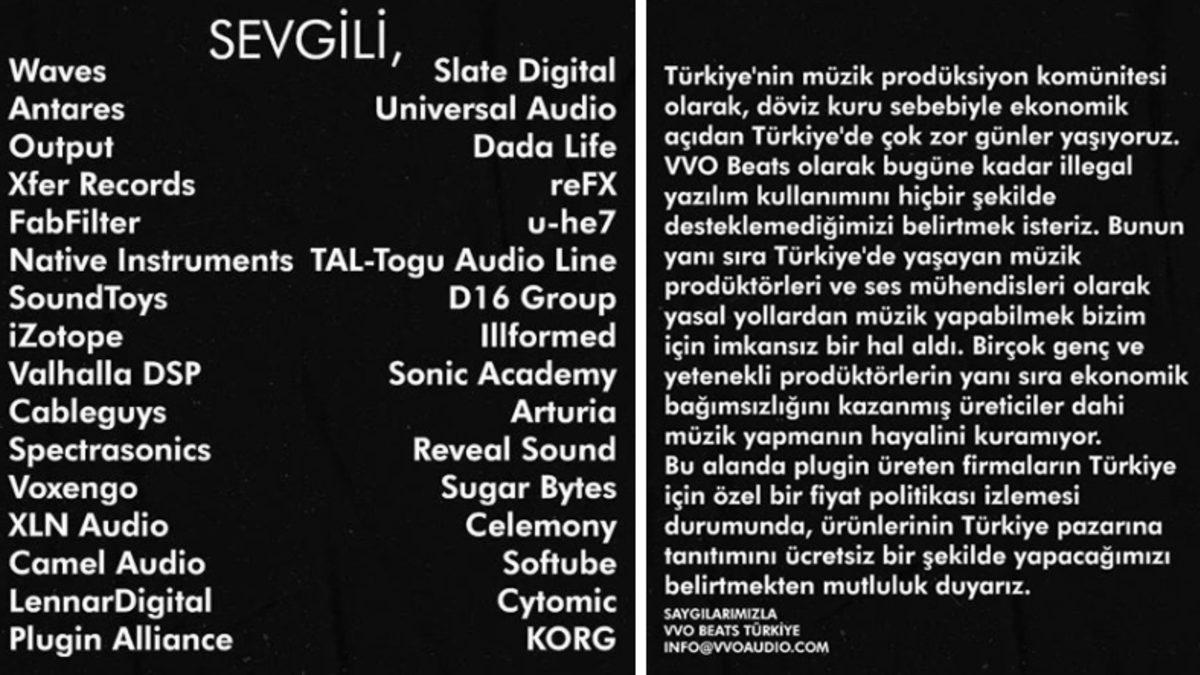 Türk Müzisyenlerden Sektör Devlerine ’Dolar Kuru’ Çağrısı