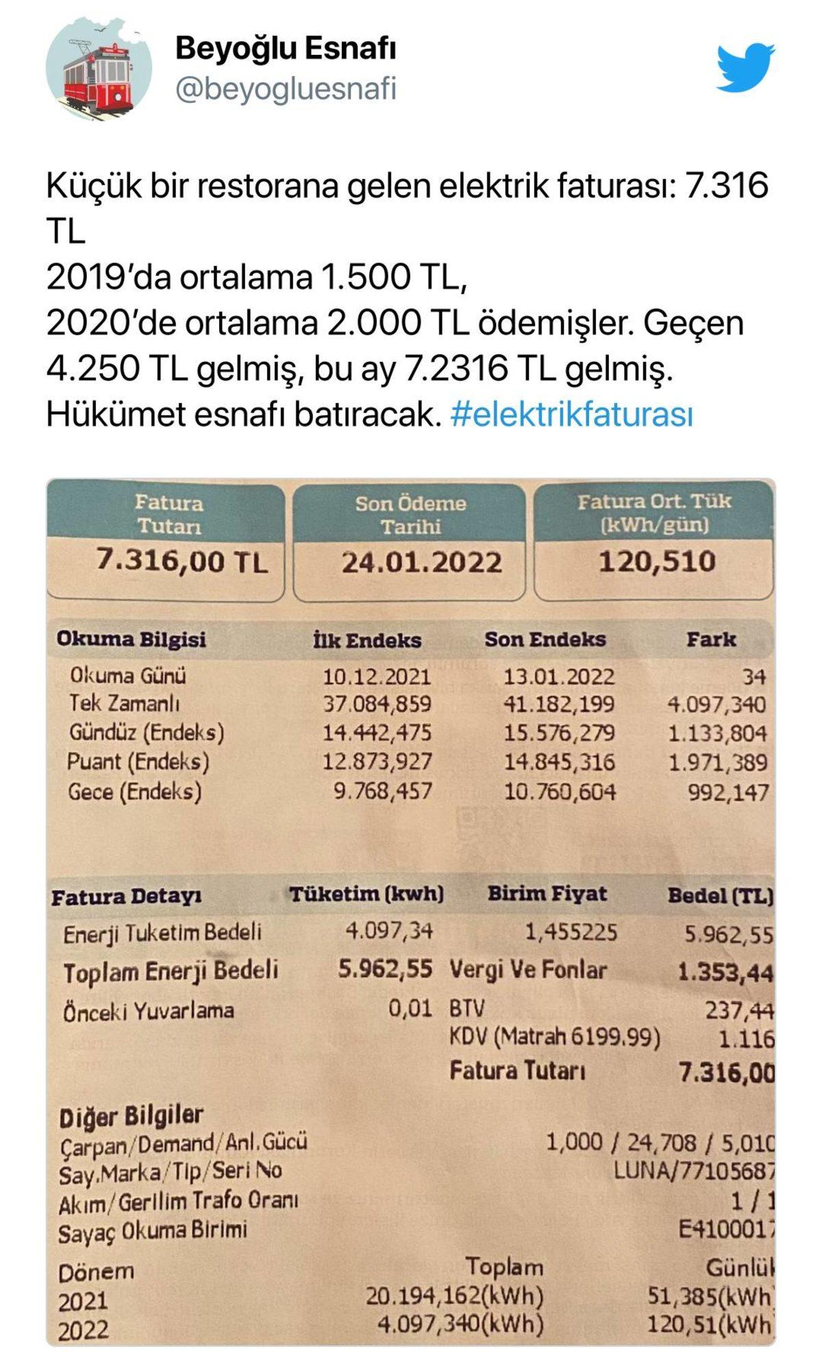 Zamlı Elektrik Faturaları Sosyal Medyanın Gündeminde: Faturalarda Bir Ayda Yüzlerce Lira Artış Var