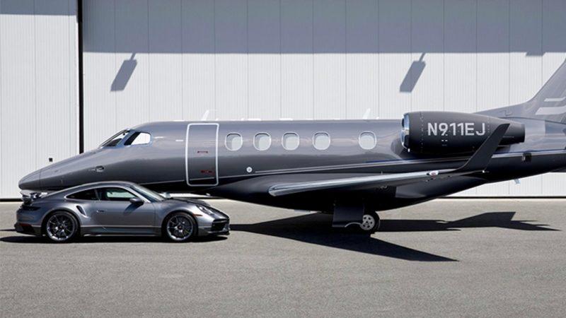 Porsche, Bir Özel Jetle Aynı Tasarım Çizgisine Sahip Otomobil Üretecek