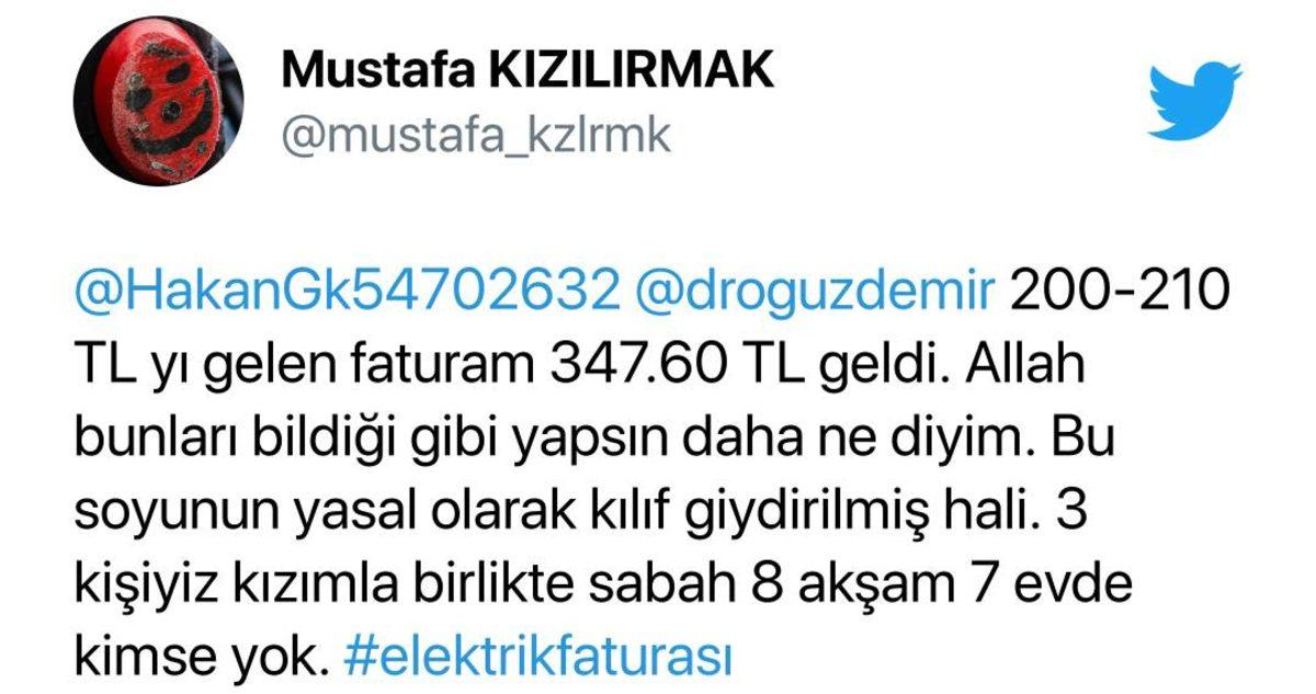 Zamlı Elektrik Faturaları Sosyal Medyanın Gündeminde: Faturalarda Bir Ayda Yüzlerce Lira Artış Var