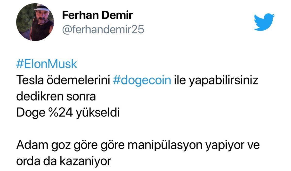 Elon Musk Bombayı Patlattı, Dogecoin Fırladı: Tesla, DOGE ile Ödeme Almaya Başladı