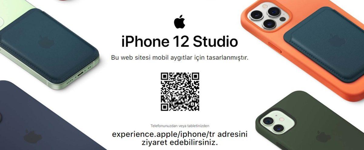 Apple, MagSafe Kılıfların Renk Kombinasyonlarını Gösterecek iPhone 12 Studio’yu Yayınladı