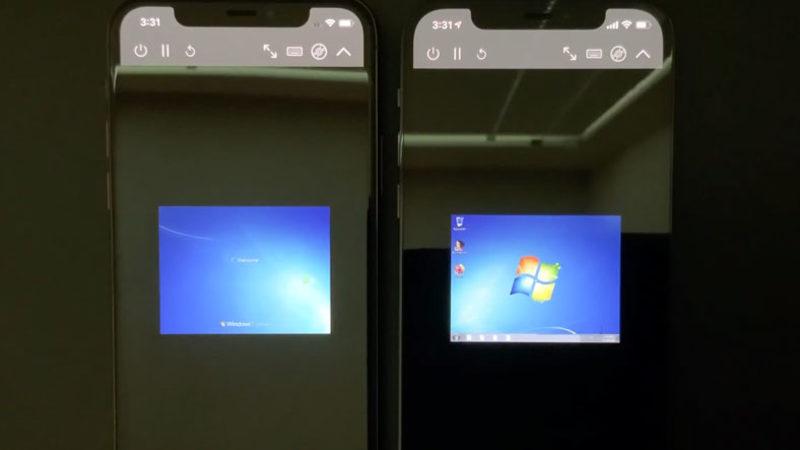 Bir YouTuber, iPhone 12 Pro’da Sanal Makineyle Windows 7 Çalıştırdı [Video]