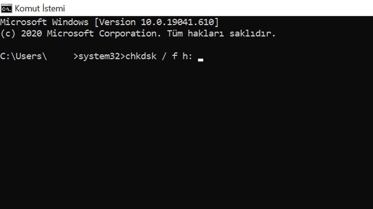 Windows’un ’Dosya veya Dizin Bozuk ve Okunamaz Durumda’ Hatası ve Çözümü