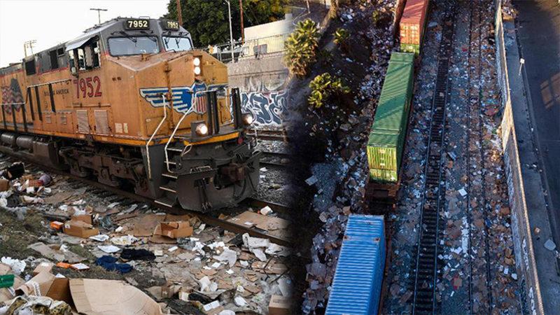 ABD’de Kaos Yaşanıyor: Amazon, FedEx ve UPS Kargolarını Taşıyan Tren Vagonları Yağmalandı
