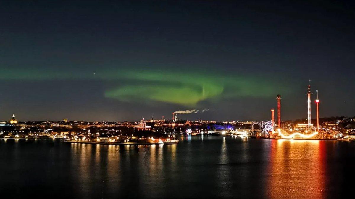 Dünya’nın Manyetik Alanında Oluşan Yırtık Sonucunda Stockholm’de Kuzey Işıkları Gözlemlendi