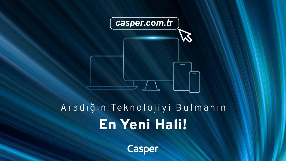 Casper’ın İnternet Sitesi Yenilendi: Artık Daha Kullanıcı Dostu