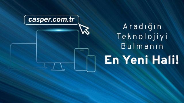 Casper’ın İnternet Sitesi Yenilendi: Artık Daha Kullanıcı Dostu