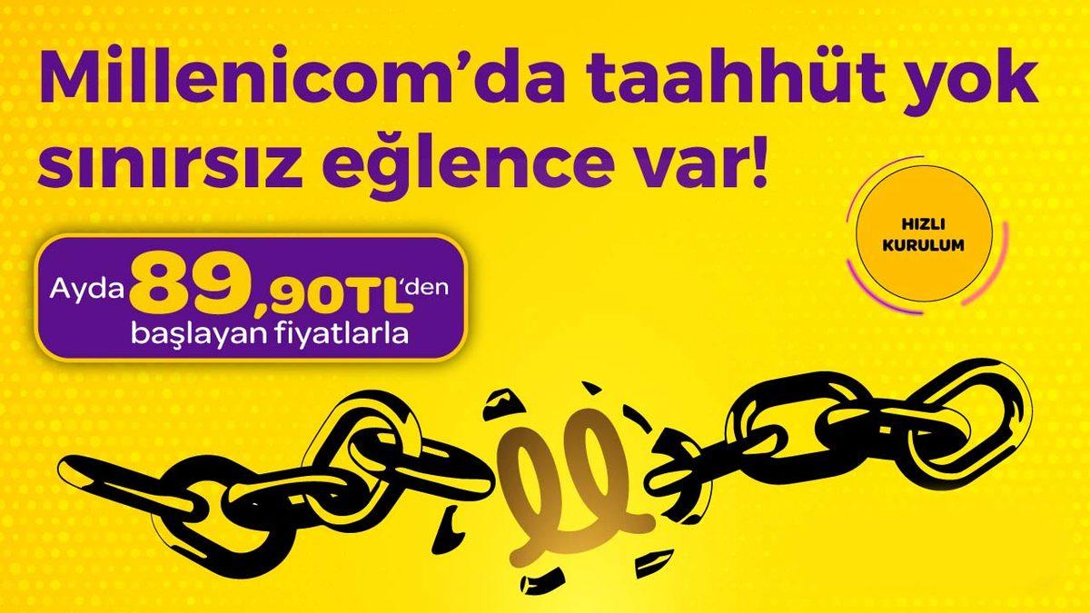 ‘Yıl Olmuş 2022, Taahhüt mü Kaldı?’ Diyenlere Fiber Hızında İnternet: Millenicom