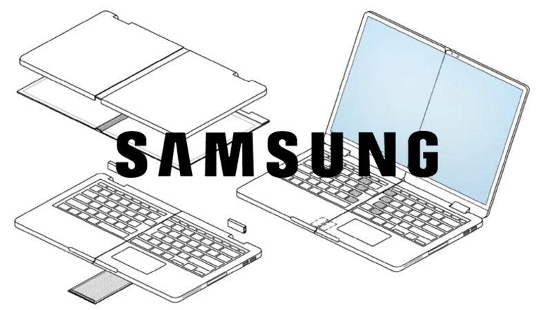 Zarfa Koyup Postalarız Artık: Samsung’un Kâğıt Gibi Dörde Katlanabilen Dizüstü Bilgisayar Konsepti Ortaya Çıktı