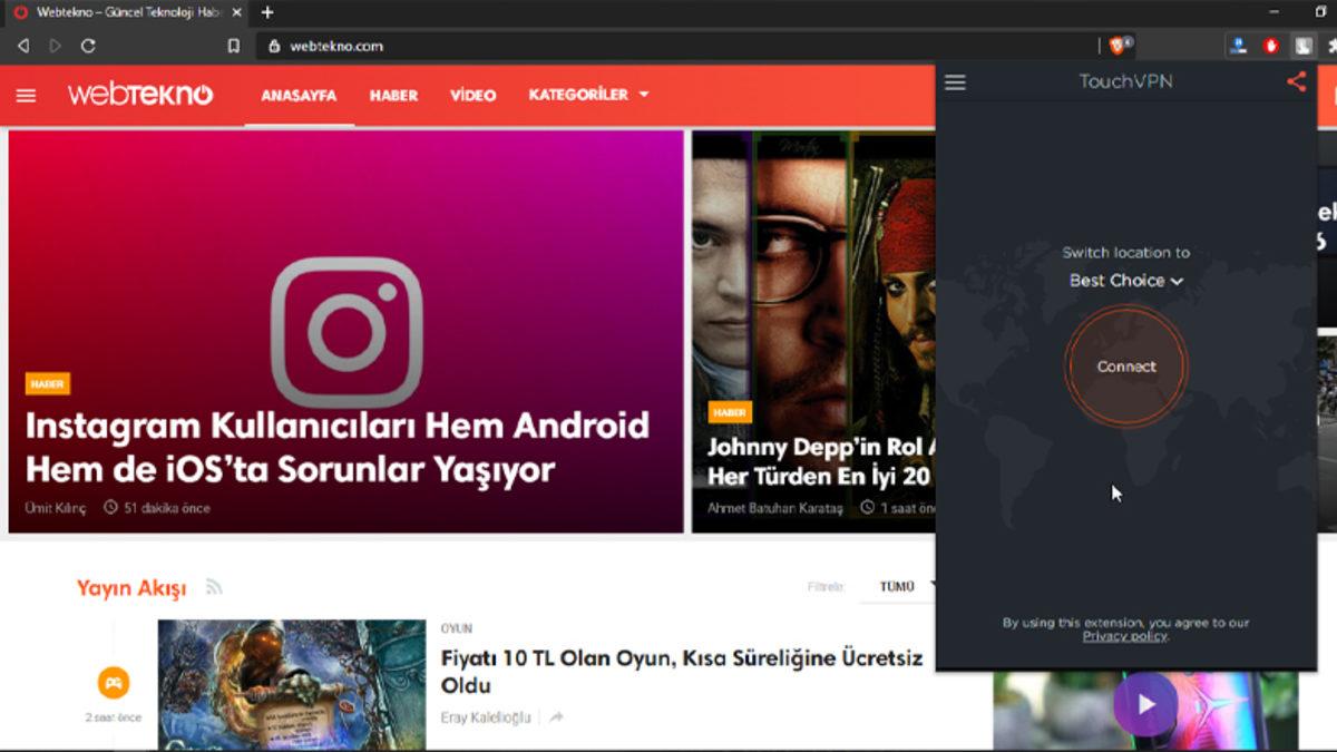 Yasaklı Sitelere Giriş İçin 11 VPN Servisi, Eklenti ve Uygulama