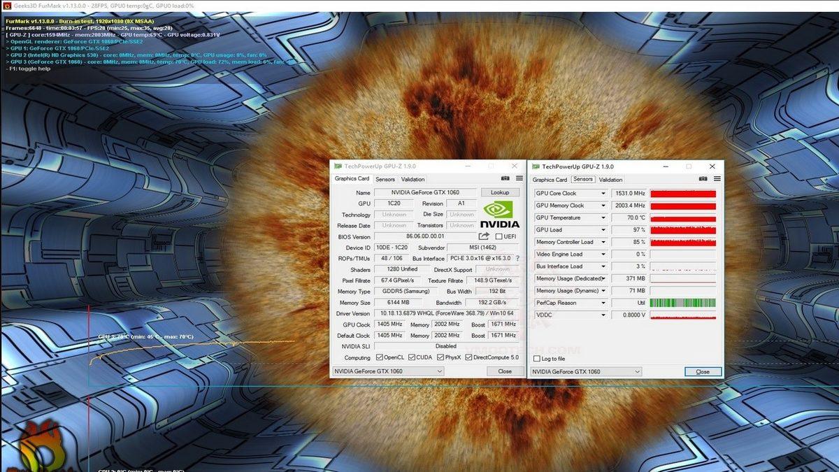 Size Ekran Kartınızın Maksimumum Performansını ya da Sorunlarını Gösteren FurMark Testi Nedir, Nasıl Yapılır, Zararlı mı?