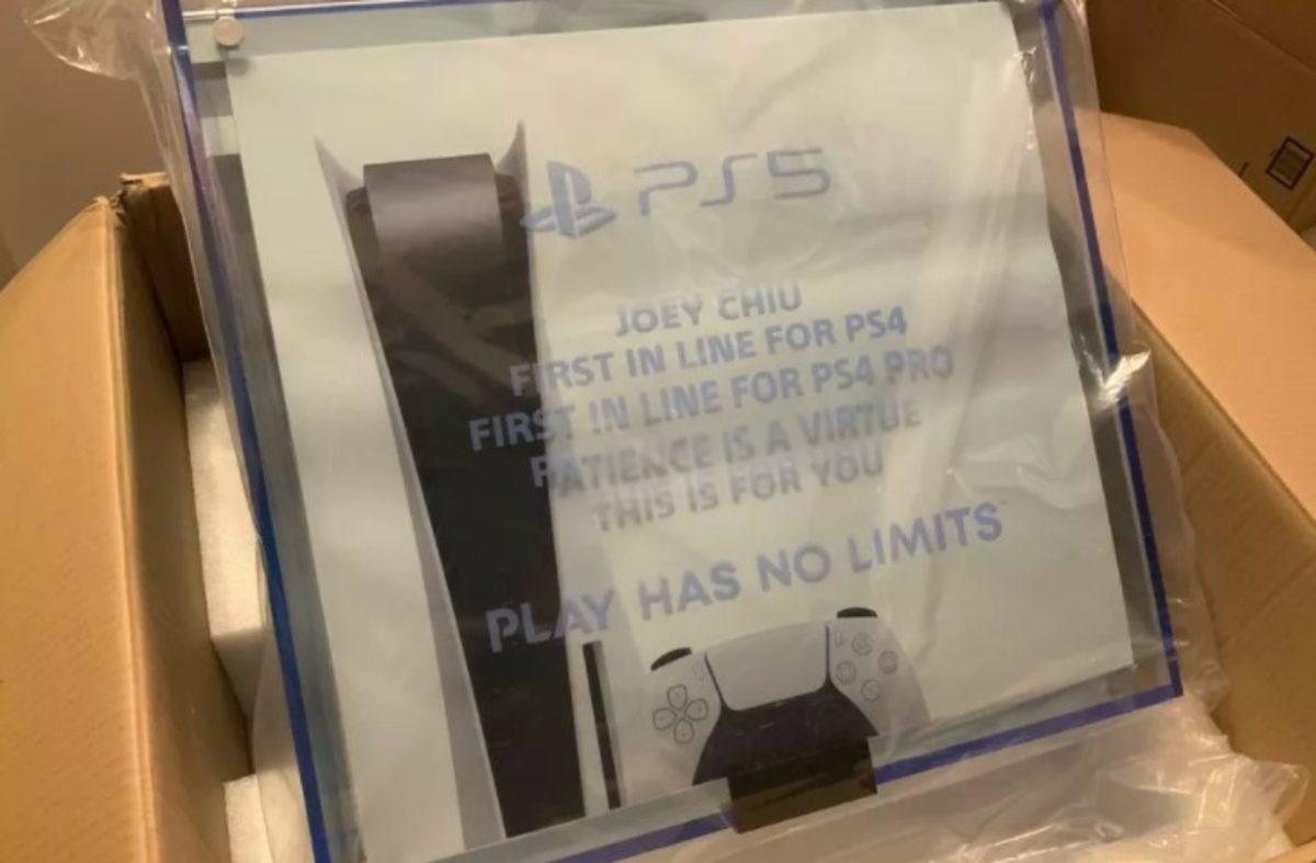 Sony, PS4 ve PS4 Pro’yu İlk Alan Müşterisine Bir Sürprizle PS5 Gönderdi