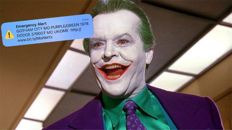 ABD’de Binlerce Kişi Güne ’Joker, Gotham City’de Görüldü’ Uyarısıyla Başladı: Olay Sosyal Medyada Viral Oldu