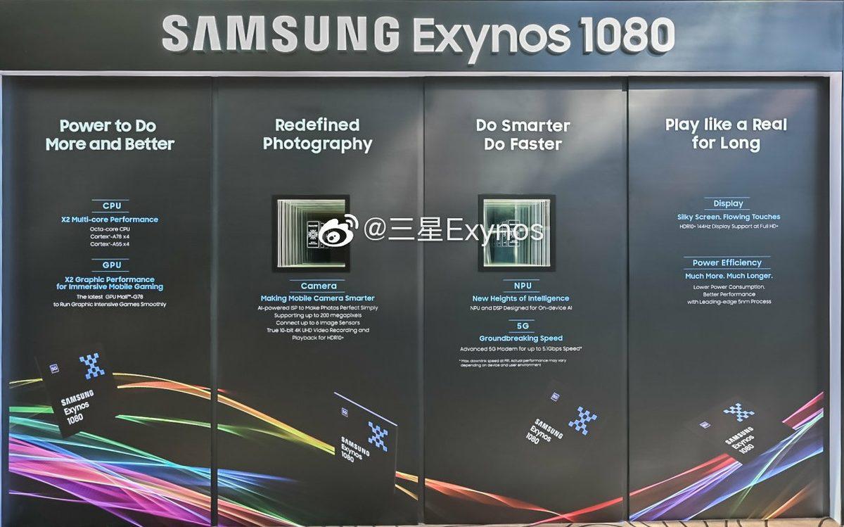 Samsung’un 2021 Model Amiral Gemilerine Güç Verecek İşlemcisi Exynos 1080 Tanıtıldı