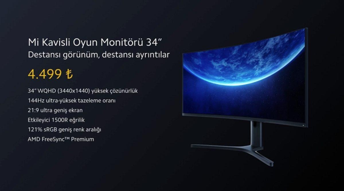 Xiaomi, Yeni Oyuncu Monitörü ve 4K Projektörünün Cüzdan Düşmanı Türkiye Fiyatlarını Açıkladı