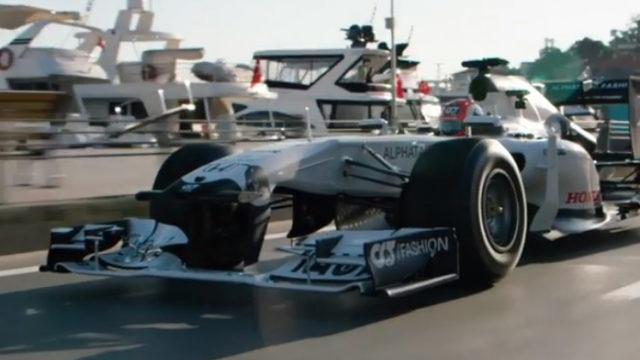 Formula 1 İstanbul Yarışının Tanıtım Filmi Yayınlandı (Kıtalararası Yolculuk)