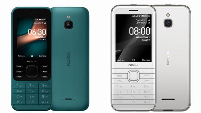 Nokia, Hem Akıllı Hem Tuşlu Yeni Telefonları 6300 4G ve 8000 4G’yi Duyurdu