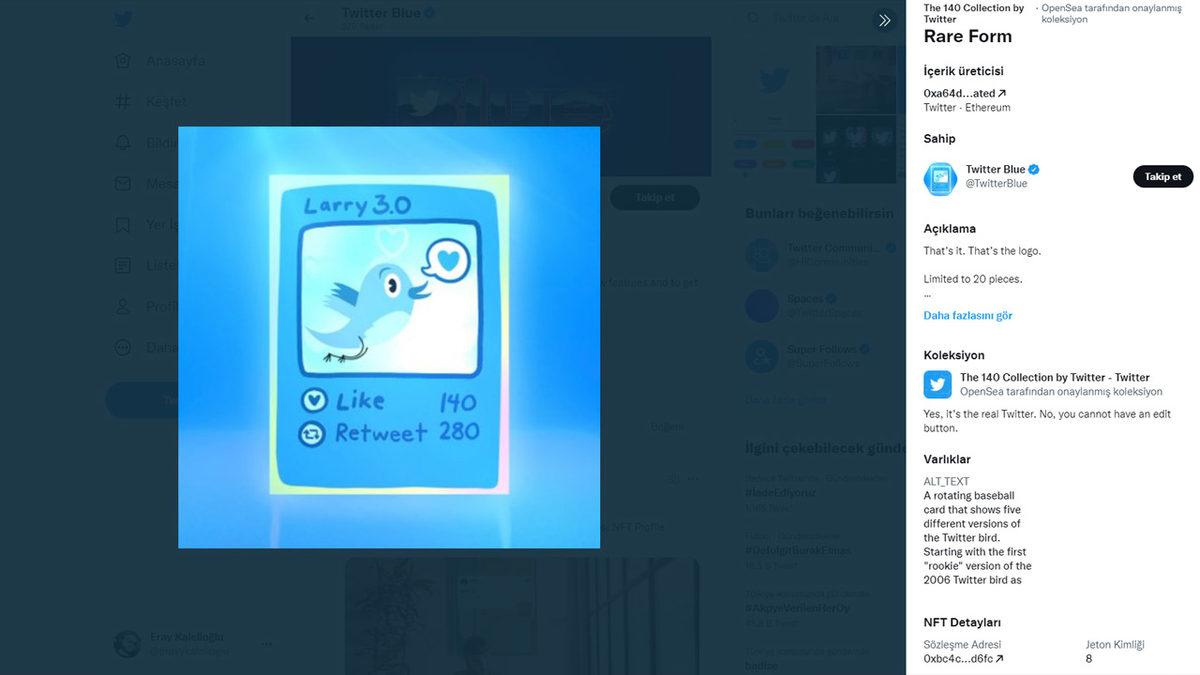 Twitter’ın NFT’leri Profil Fotoğrafı Haline Getiren Özelliği Kullanıma Sunuldu