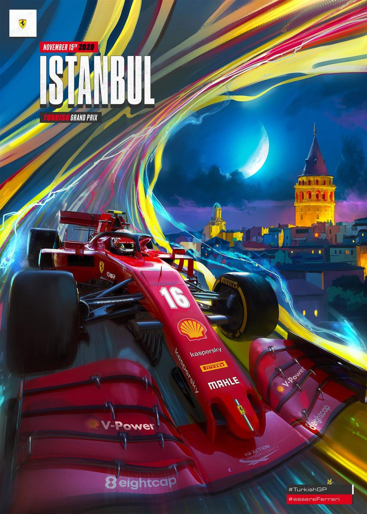 Formula 1 İstanbul’da: İşte Takımların Bu Yarışa Özel Hazırladıkları Afişler