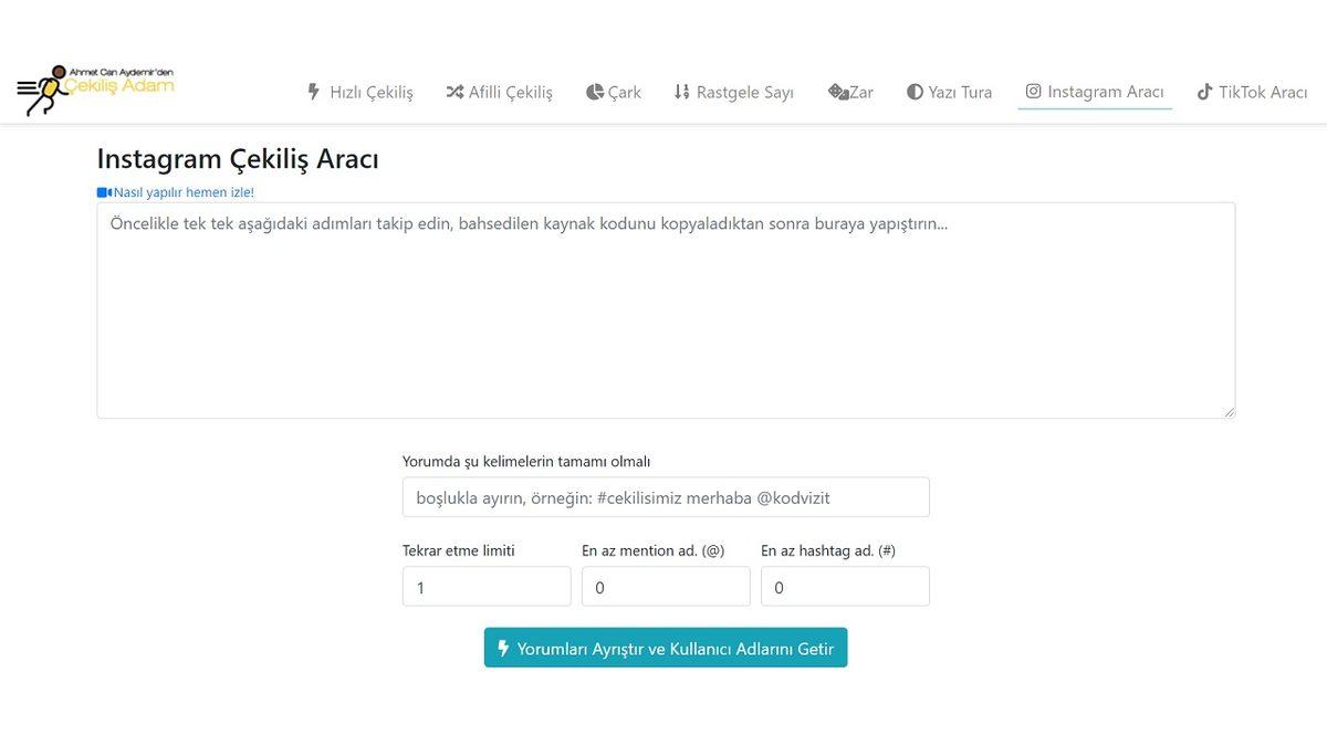 Sosyal Medyada Çekiliş Yapmak İsteyenler İçin Online Uygulama Tavsiyeleri